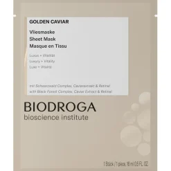 Golden Caviar Vliesmaske von Biodroga
