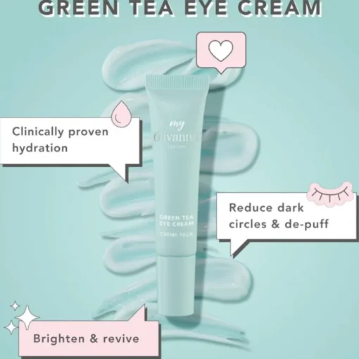 Green Tea Eye Cream Feuchtigkeitspflege von my olivanna