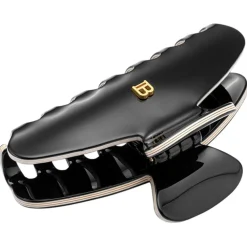 Haarklammern Cellulose Acetate Pince Black von Balmain Hair Couture