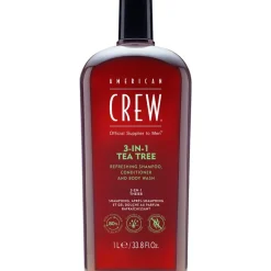 Haarpflege & Körperpflege 3-in-1 Tea Tree Refreshing Shampoo, Conditioner and Body Wash von American Crew