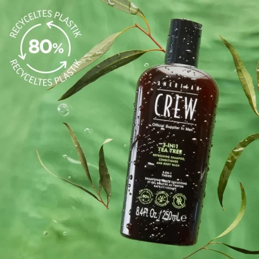 Haarpflege & Körperpflege 3-in-1 Tea Tree Refreshing Shampoo, Conditioner and Body Wash von American Crew