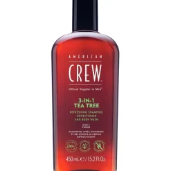 Haarpflege & Körperpflege 3-in-1 Tea Tree Refreshing Shampoo, Conditioner and Body Wash von American Crew