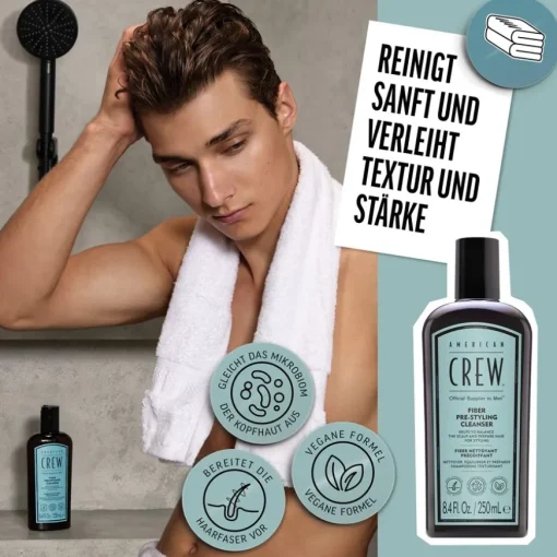 Haarpflege & Körperpflege Fiber-Styling Cleanser von American Crew