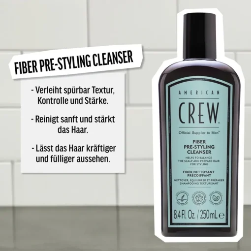 Haarpflege & Körperpflege Fiber-Styling Cleanser von American Crew