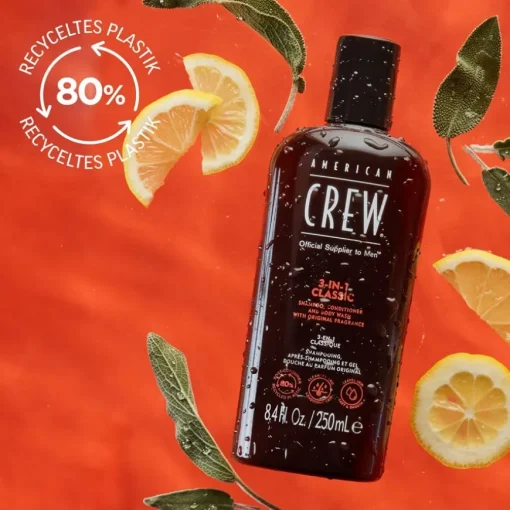 Haarpflege & Körperpflege 3-in-1 Shampoo, Conditioner and Body Wash von American Crew
