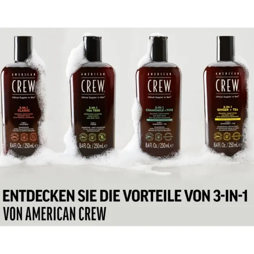 Haarpflege & Körperpflege 3-in-1 Shampoo, Conditioner and Body Wash von American Crew