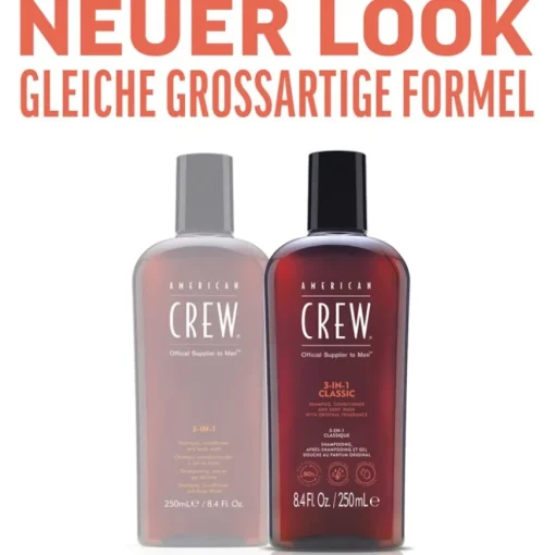Haarpflege & Körperpflege 3-in-1 Shampoo, Conditioner and Body Wash von American Crew