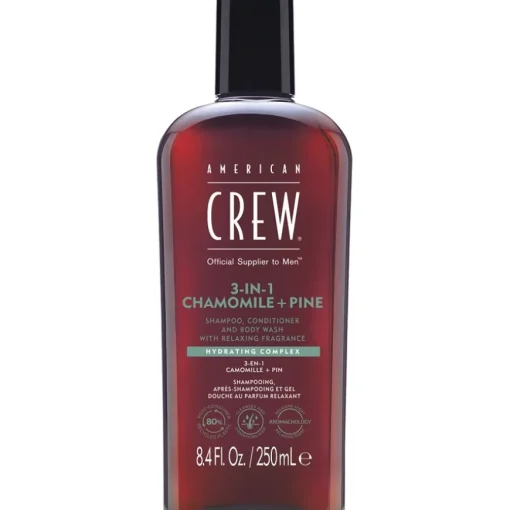 Haarpflege & Körperpflege 3-in-1 Chamomile + Pine Shampoo, Conditioner and Body Wash von American Crew