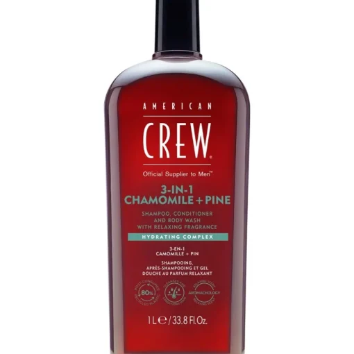 Haarpflege & Körperpflege 3-in-1 Chamomile + Pine Shampoo, Conditioner and Body Wash von American Crew