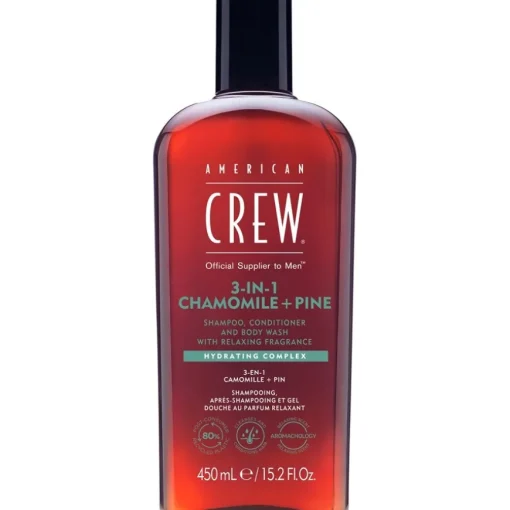 Haarpflege & Körperpflege 3-in-1 Chamomile + Pine Shampoo, Conditioner and Body Wash von American Crew