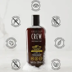 Haarpflege & Körperpflege 3-in-1 Ginger + Tea Shampoo, Conditioner and Body Wash von American Crew