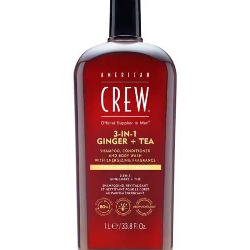 Haarpflege & Körperpflege 3-in-1 Ginger + Tea Shampoo, Conditioner and Body Wash von American Crew