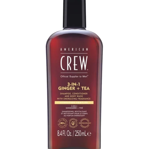 Haarpflege & Körperpflege 3-in-1 Ginger + Tea Shampoo, Conditioner and Body Wash von American Crew