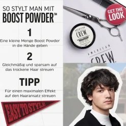 Haarstyling Boost Powder von American Crew