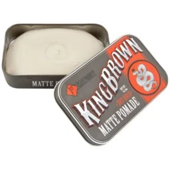 Haarstyling Matte Pomade von King Brown