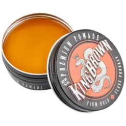 Haarstyling Premium Pomade von King Brown