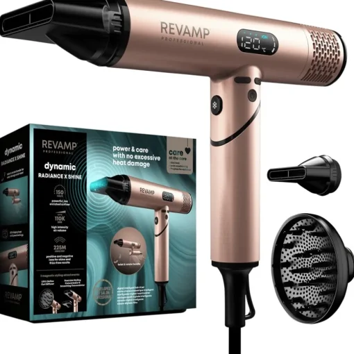 Haartrockner Dynamic Radiance X Shine Digitaler und intelligenter Ionen-Haartrockner von Revamp Professional