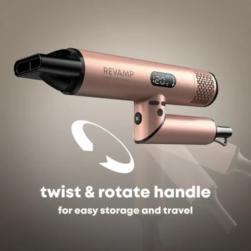 Haartrockner Dynamic Radiance X Shine Digitaler und intelligenter Ionen-Haartrockner von Revamp Professional