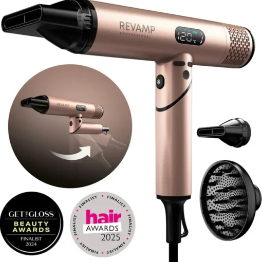 Haartrockner Dynamic Radiance X Shine Digitaler und intelligenter Ionen-Haartrockner von Revamp Professional