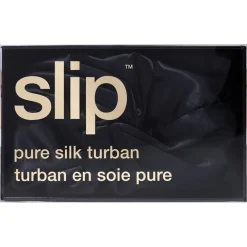 Hair Care Silk Hair Turban Black von slip