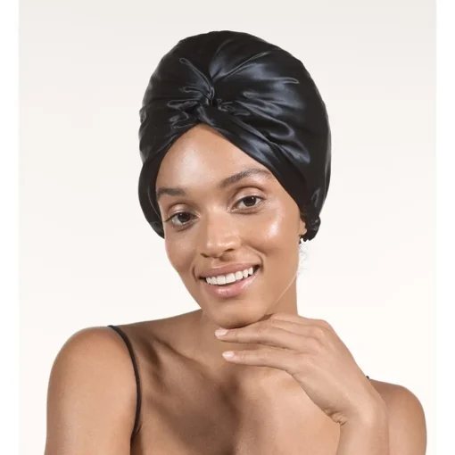 Hair Care Silk Hair Turban Black von slip