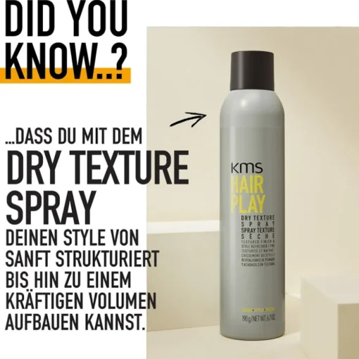 Hairplay Dry Texture Spray von KMS