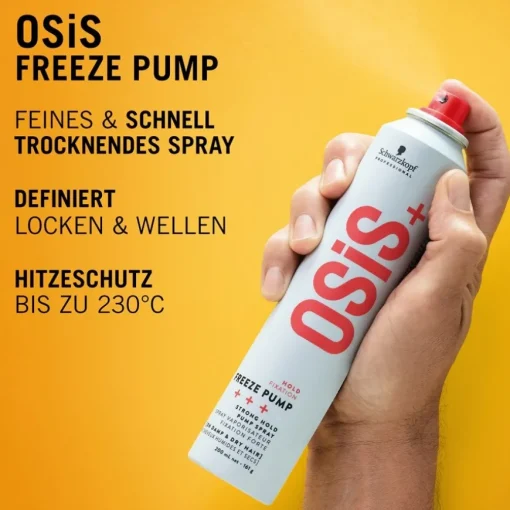 Halt Freeze Pump Strong Hold Pump Spray von Schwarzkopf Professional