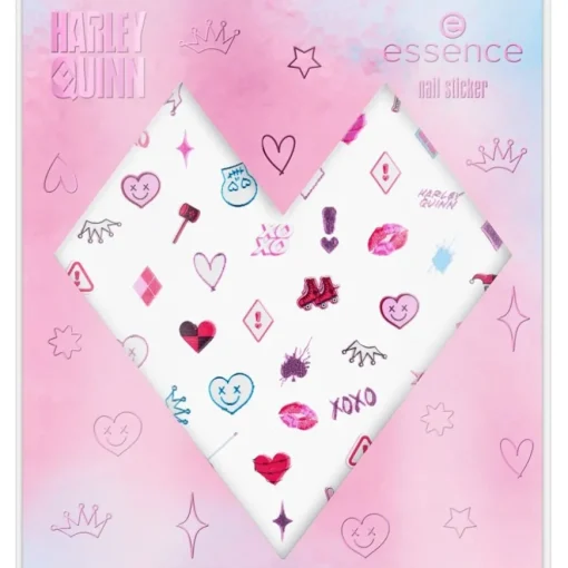 Harley Quinn Nail Sticker von Essence