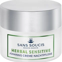 Herbal Sensitive Johannis Creme Nachtpflege von Sans Soucis