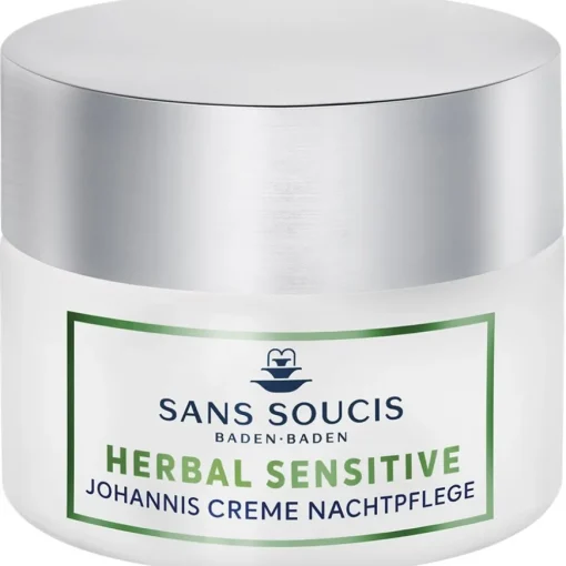 Herbal Sensitive Johannis Creme Nachtpflege von Sans Soucis