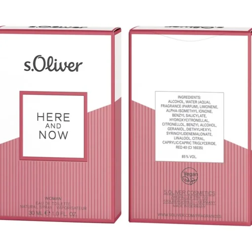 Here And Now Eau de Toilette Spray von s.Oliver