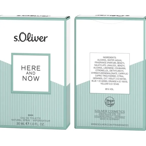 Here And Now Eau de Toilette Spray von s.Oliver