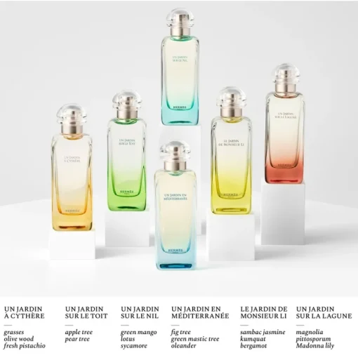 Hermès Collection Parfums-Jardins Un Jardin Sur La Lagune Eau de Toilette Spray
