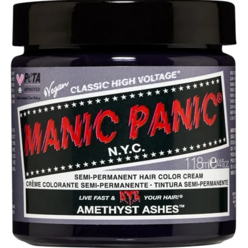 High Voltage Classic Amethyst Ashes - langanhaltende vegane Haartönung von Manic Panic