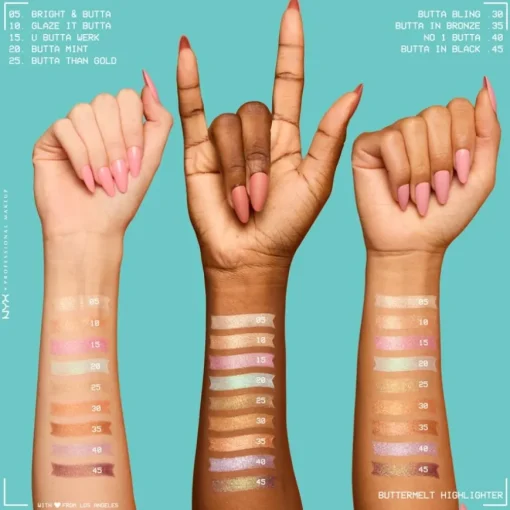 Highlighter Buttermelt Highlighter von NYX Professional Makeup