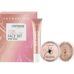 Highlighter More Than Glow Face Set Rose Gold von Catrice