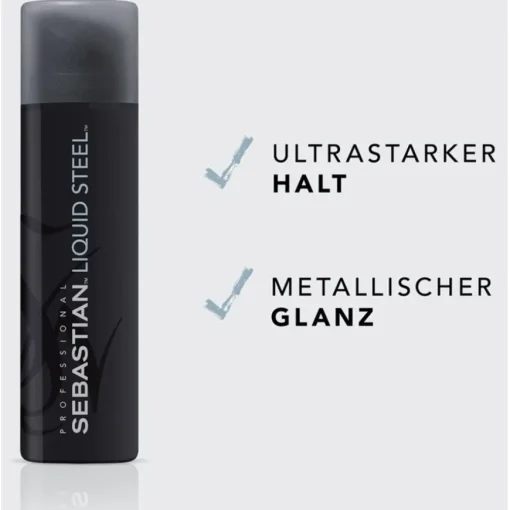 HOLD Concentrated Styler Liquid Steel von Sebastian