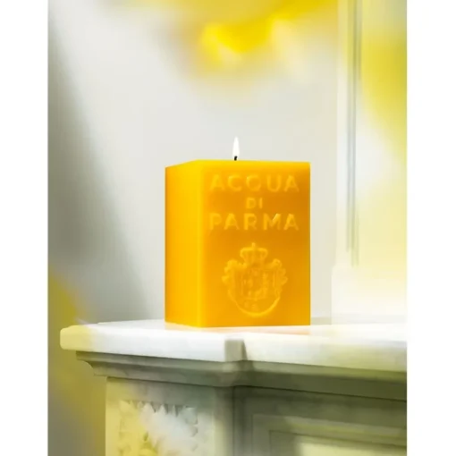 Home Collection Gelbe Cube Candle Colonia von Acqua di Parma