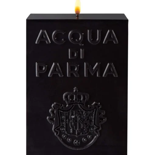 Home Collection Schwarze Cube Candle Ambra von Acqua di Parma