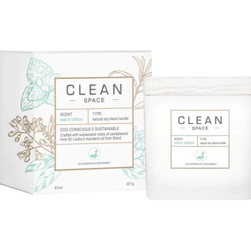 Home Collection Warm Cotton Candle von CLEAN Reserve