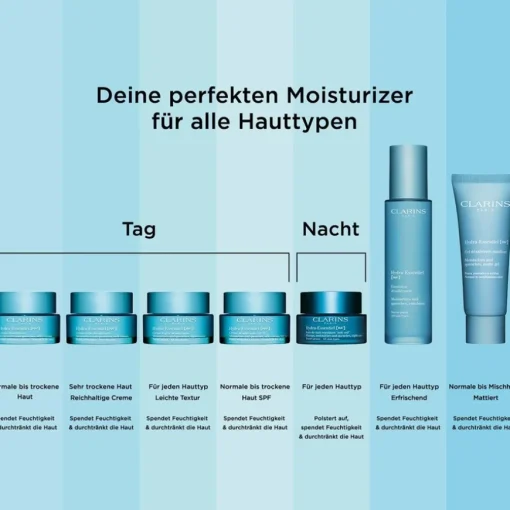 Hydra-Essentiel [HA²] Crème désaltérante SPF 15 - Peaux normales à sèches von CLARINS