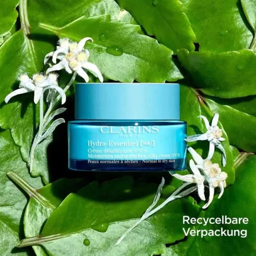Hydra-Essentiel [HA²] Crème désaltérante SPF 15 - Peaux normales à sèches von CLARINS