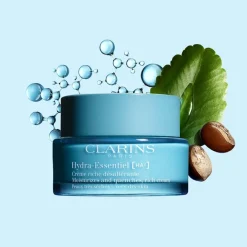 Hydra-Essentiel [HA²] Crème riche désaltérante - Peaux très sèches von CLARINS