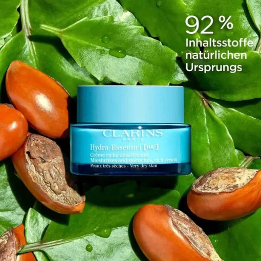 Hydra-Essentiel [HA²] Crème riche désaltérante - Peaux très sèches von CLARINS