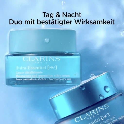 Hydra-Essentiel [HA²] Crème légère désaltérante - Toutes peaux von CLARINS
