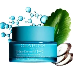 Hydra-Essentiel [HA²] Crème légère désaltérante - Toutes peaux von CLARINS