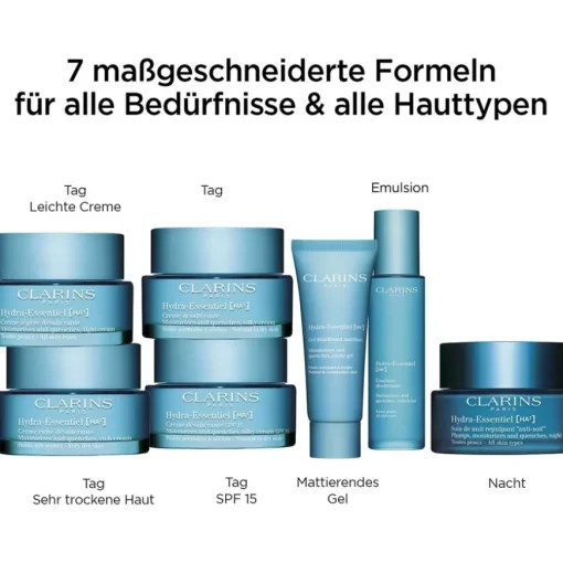 Hydra-Essentiel [HA²] Crème légère désaltérante - Toutes peaux von CLARINS