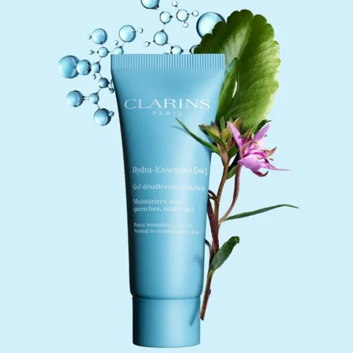 Hydra-Essentiel [HA²] Gel désaltérant matifiant - Peaux normales à mixtes von CLARINS