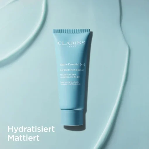 Hydra-Essentiel [HA²] Gel désaltérant matifiant - Peaux normales à mixtes von CLARINS