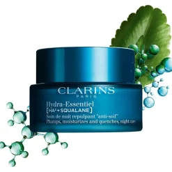 Hydra-Essentiel [HA²] Soin de nuit repulpant "anti-soif" - Toutes peaux von CLARINS